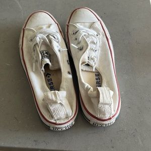 Converse slip one white sneakers. Women’s size 6.5.